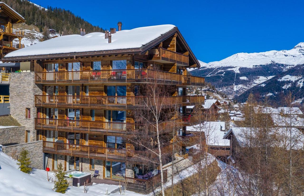 Chalet Les Rahas By Mrs Miggins Grimentz Exteriör bild